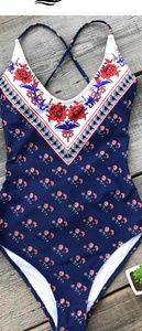 NWT CUPSHE I will stay 1 piece